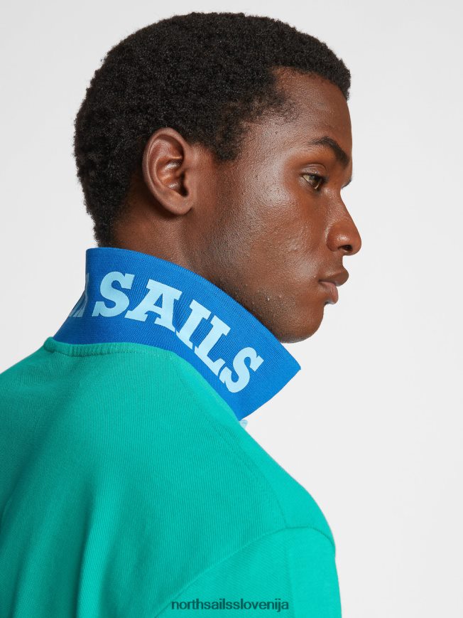 moški North Sails smaragdno polo majica barvnih blokov oblačila ZBDXNV1145