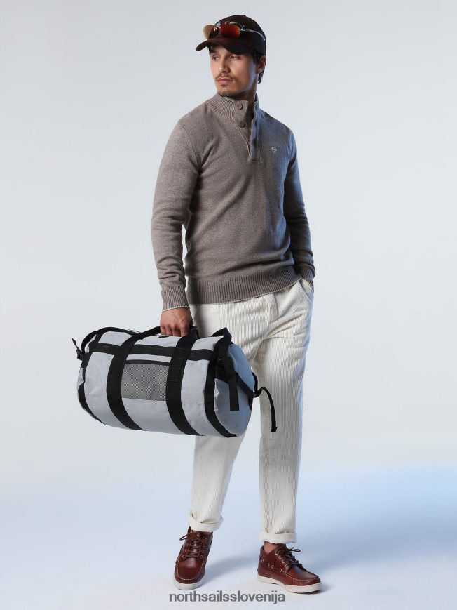 moški North Sails fosilni melange skakalec z gumbi oblačila ZBDXNV725