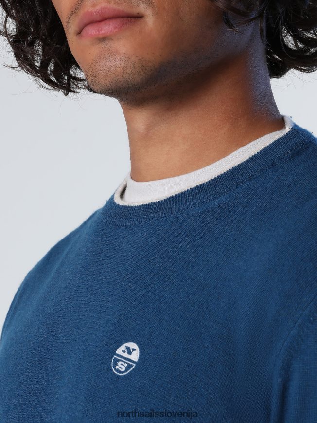 moški North Sails posejdon eko pulover iz kašmirja oblačila ZBDXNV890