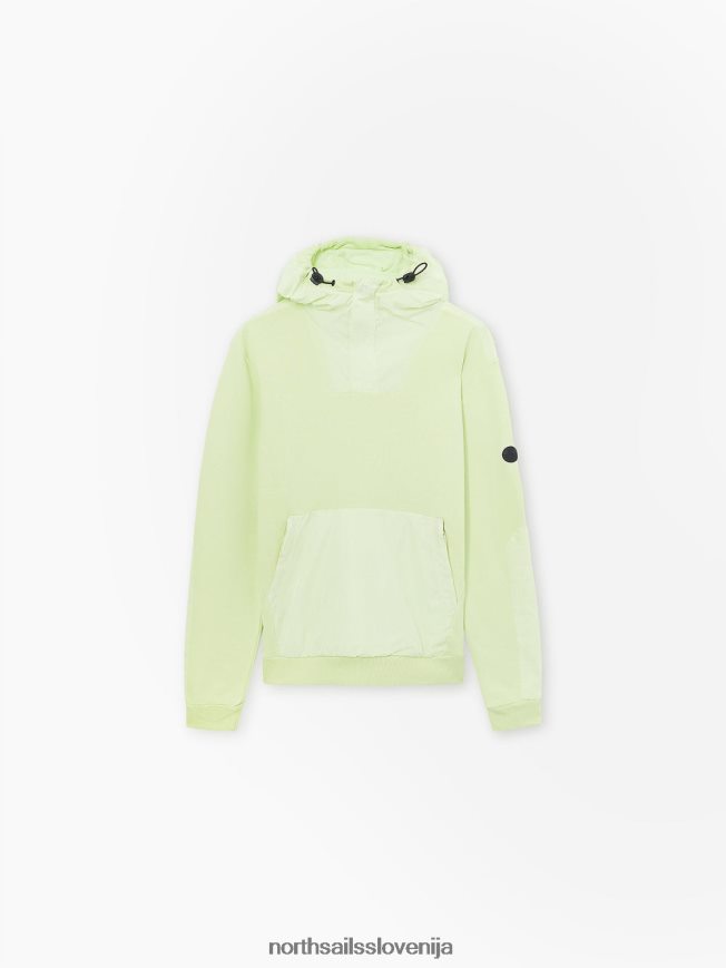 moški North Sails alge pulover s kapuco oblačila ZBDXNV1244