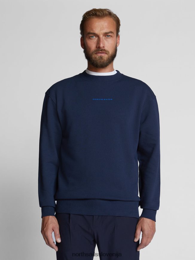 moški North Sails mornarsko modra oversized jopica oblačila ZBDXNV1081