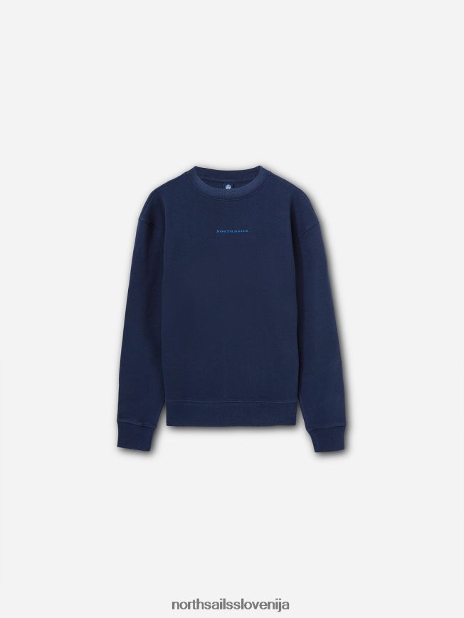 moški North Sails mornarsko modra oversized jopica oblačila ZBDXNV1081
