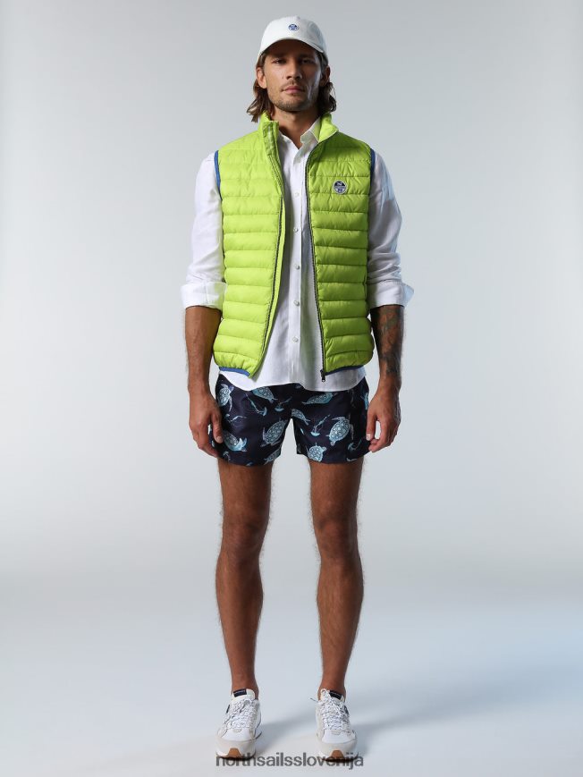 moški North Sails bela lanena srajca oblačila ZBDXNV221