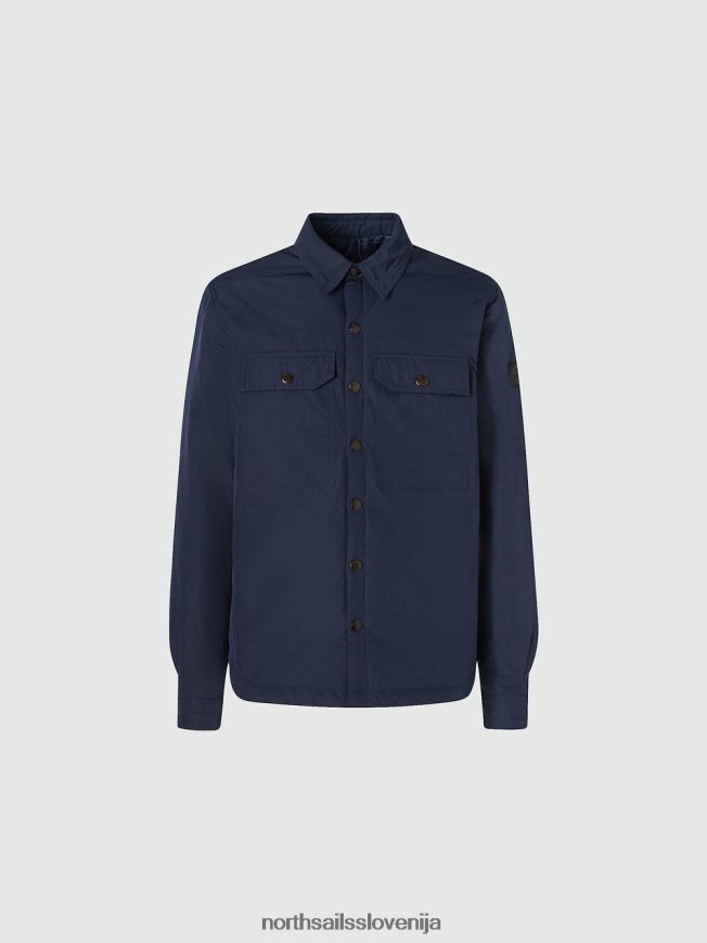 moški North Sails mornarsko modra branilska majica oblačila ZBDXNV975