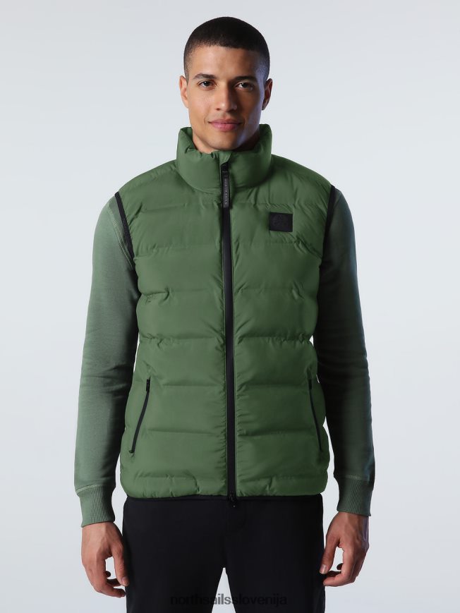 moški North Sails bronasto zelena skyen telovnik oblačila ZBDXNV1030