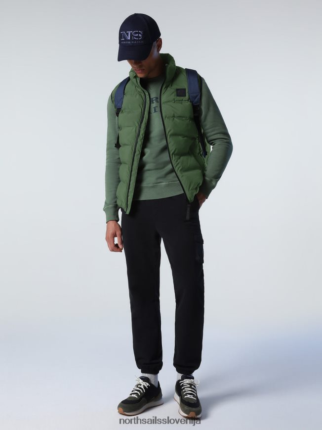moški North Sails bronasto zelena skyen telovnik oblačila ZBDXNV1030