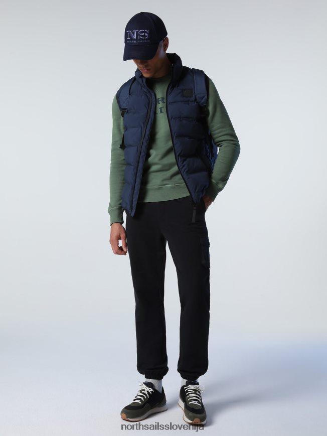 moški North Sails mornarsko modra skyen telovnik oblačila ZBDXNV1031