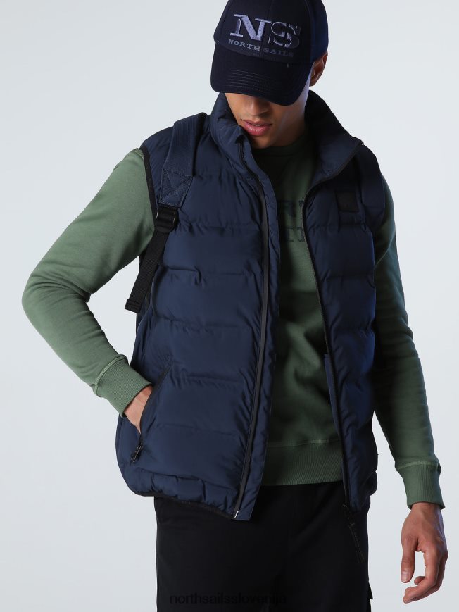 moški North Sails mornarsko modra skyen telovnik oblačila ZBDXNV1031