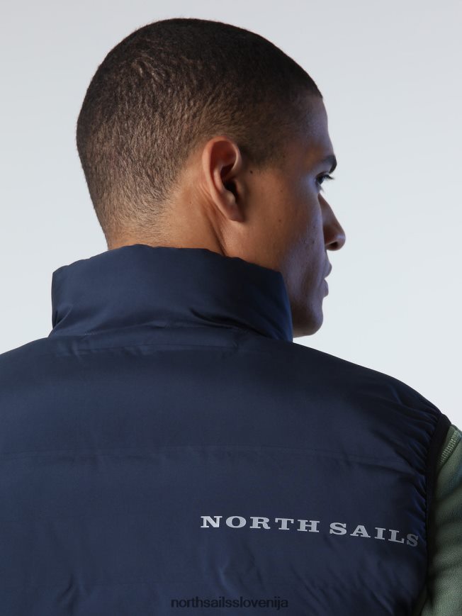 moški North Sails mornarsko modra skyen telovnik oblačila ZBDXNV1031