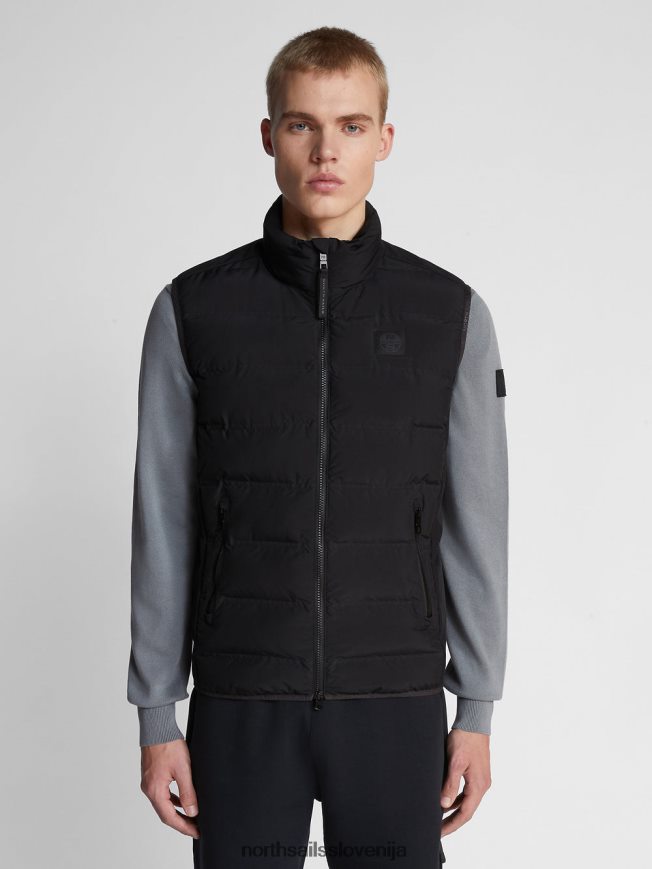 moški North Sails Črna maiao telovnik oblačila ZBDXNV1196