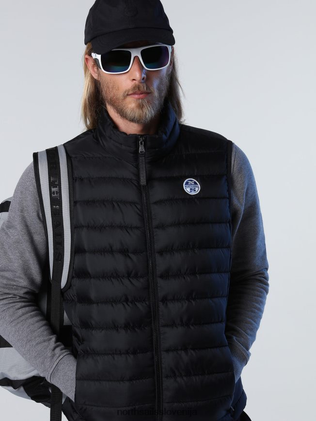 moški North Sails Črna skye telovnik oblačila ZBDXNV877