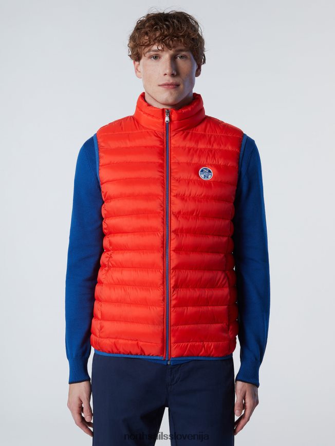 moški North Sails svetlo oranžna crozet telovnik oblačila ZBDXNV43