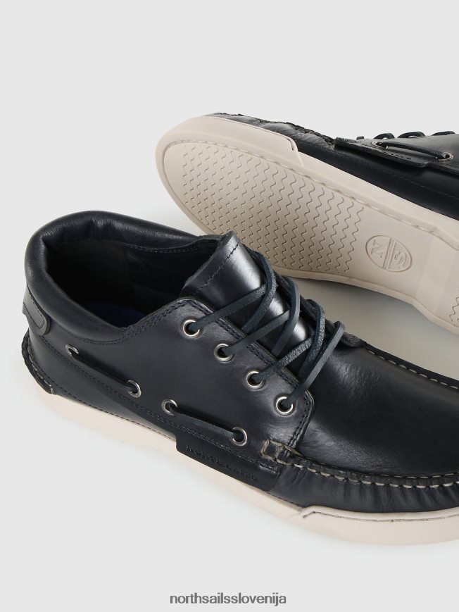 moški North Sails mornarsko modra deck mid premium čevlji za čolne obutev ZBDXNV703