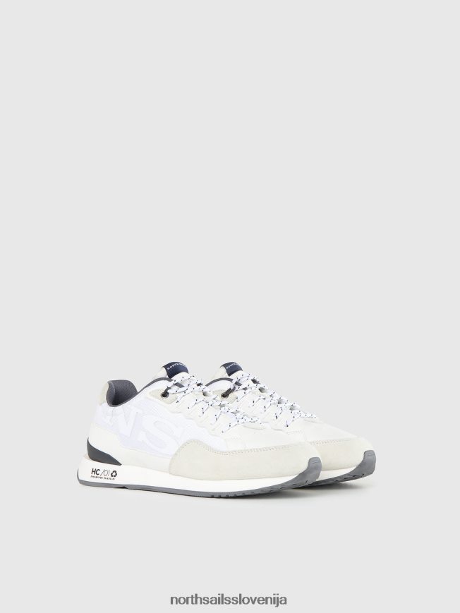 moški North Sails bela superge z logotipom hitch obutev ZBDXNV707