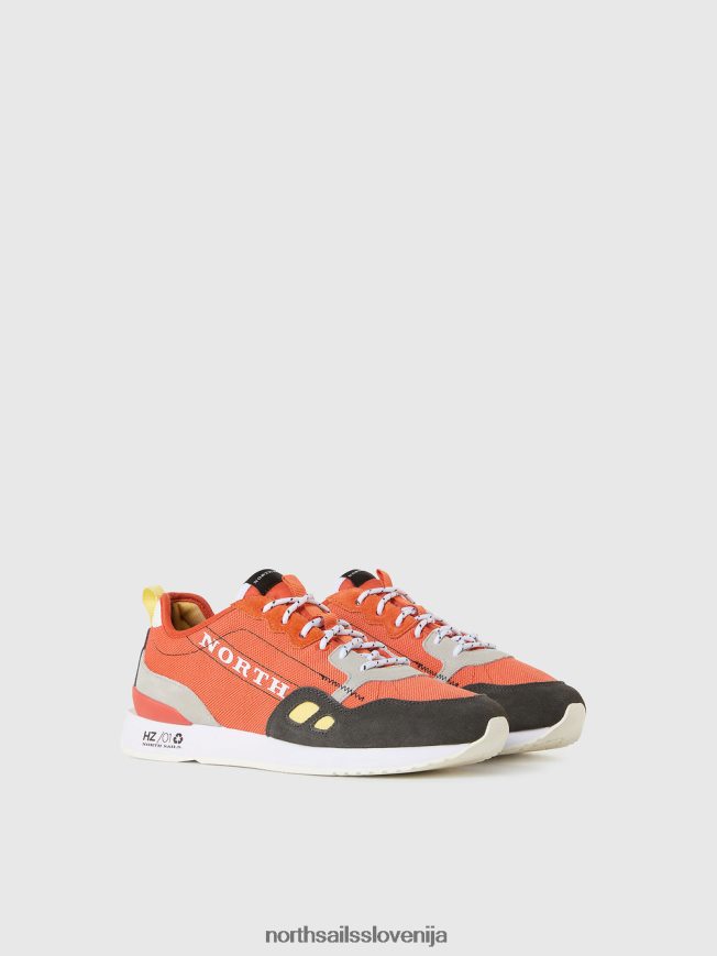moški North Sails svetlo oranžna horizon pro mark superge obutev ZBDXNV426