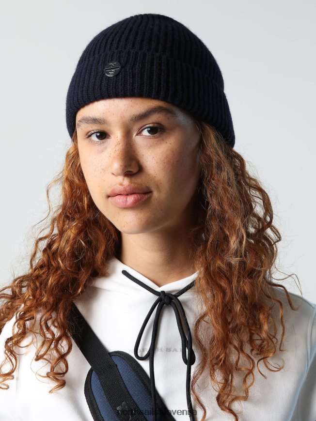 ženske North Sails mornarsko modra kapa iz kašmirja dodatki ZBDXNV1366