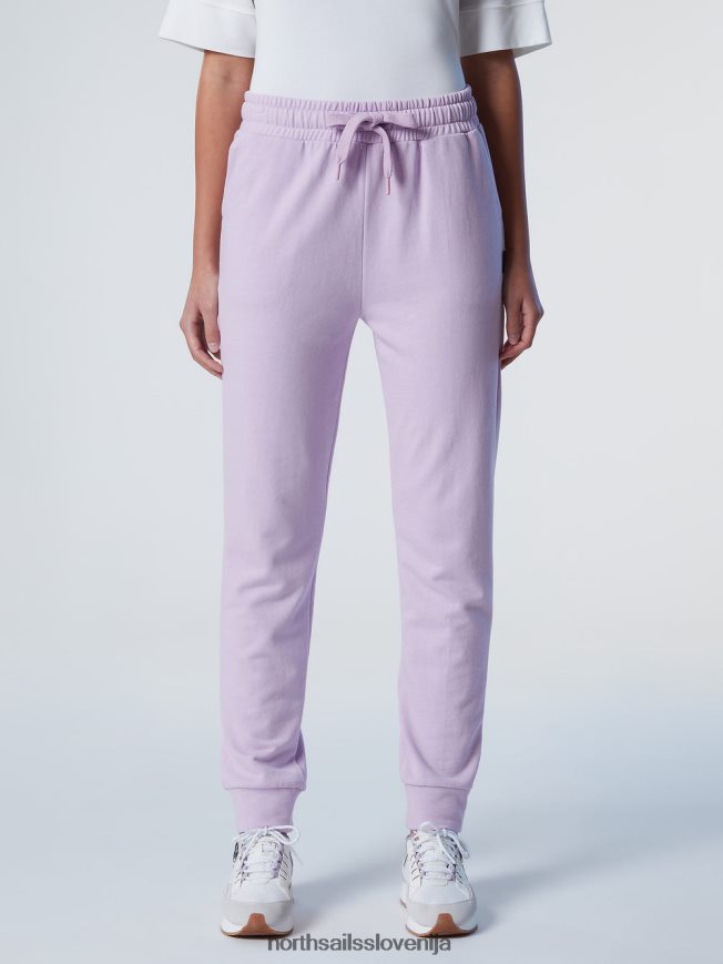 ženske North Sails lila cvetenje trenirke iz organskega bombaža oblačila ZBDXNV611