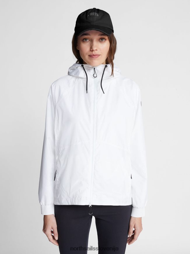 ženske North Sails bela mururoa jakna oblačila ZBDXNV1448