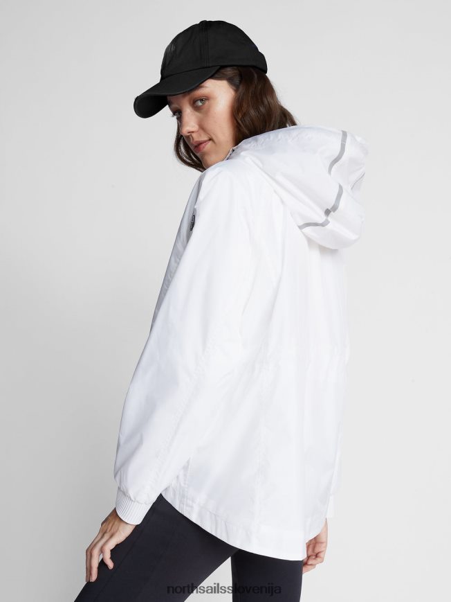 ženske North Sails bela mururoa jakna oblačila ZBDXNV1448