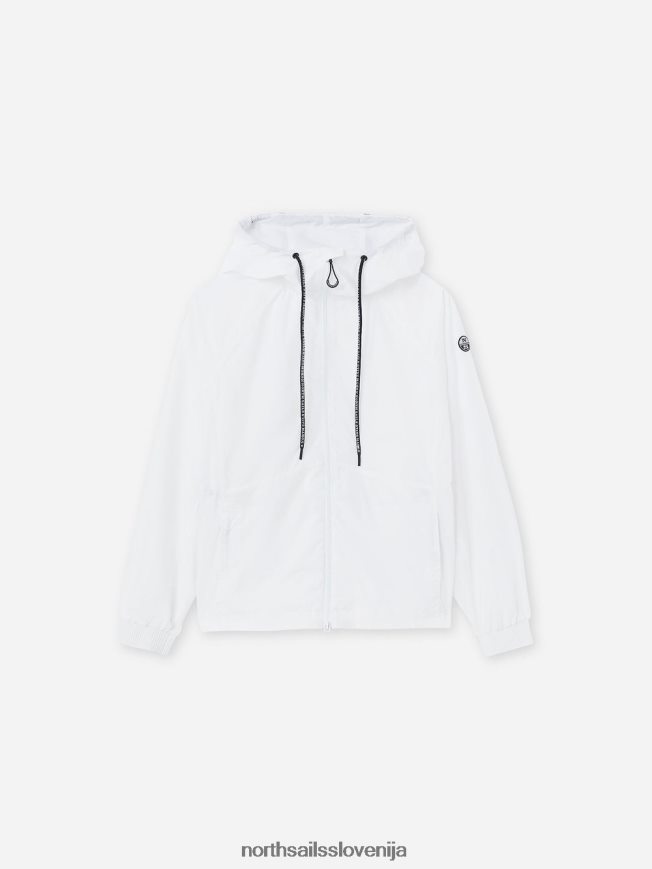ženske North Sails bela mururoa jakna oblačila ZBDXNV1448