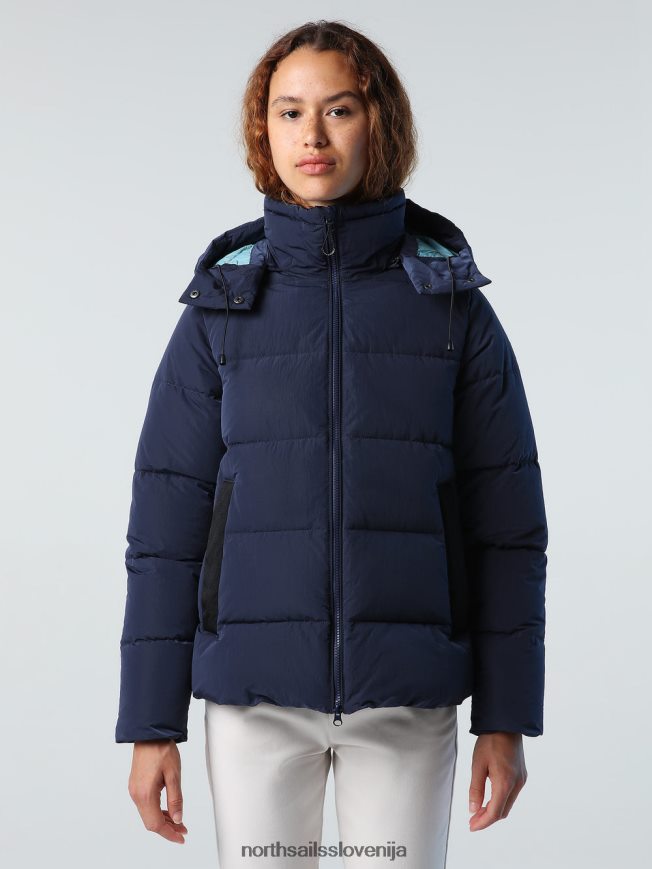 ženske North Sails mornarsko modra melville jakna oblačila ZBDXNV1434