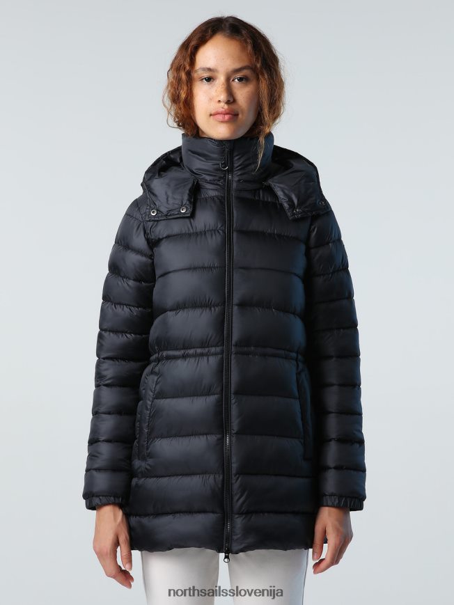 ženske North Sails Črna maaloy jakna oblačila ZBDXNV1411