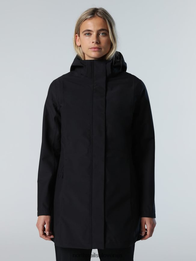 ženske North Sails Črna muiri jakna oblačila ZBDXNV535