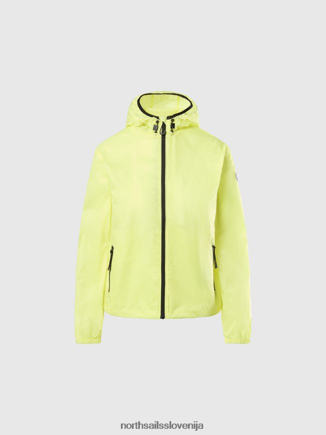 ženske North Sails svetlo žveplo kudarah jakna oblačila ZBDXNV538