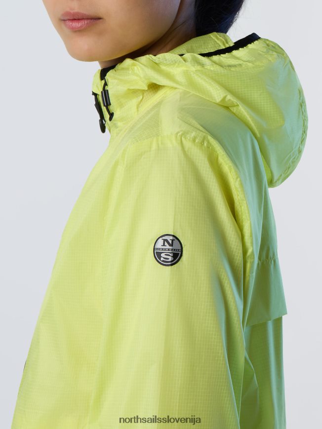ženske North Sails svetlo žveplo kudarah jakna oblačila ZBDXNV538