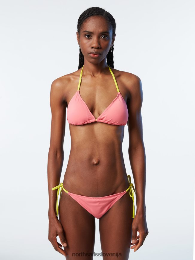 ženske North Sails čajna vrtnica trikotni zgornji del bikinija oblačila za plažo ZBDXNV648