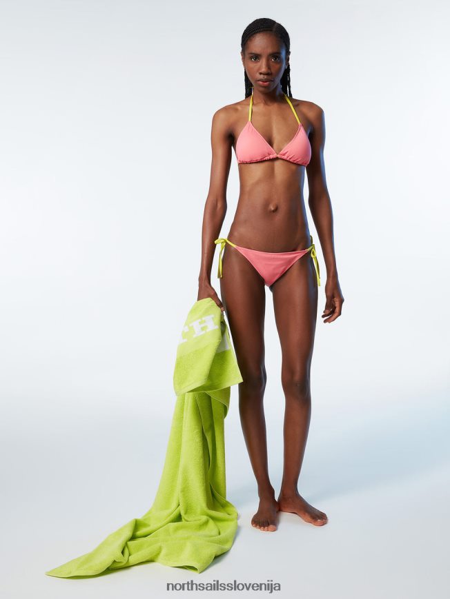 ženske North Sails čajna vrtnica trikotni zgornji del bikinija oblačila za plažo ZBDXNV648