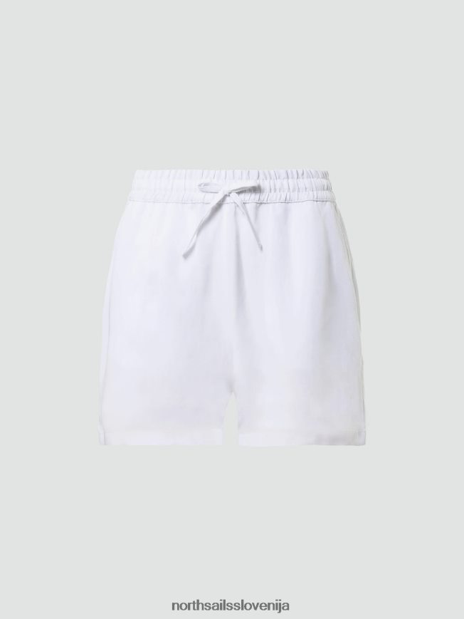 ženske North Sails bela kratke hlače z vrvico oblačila ZBDXNV618