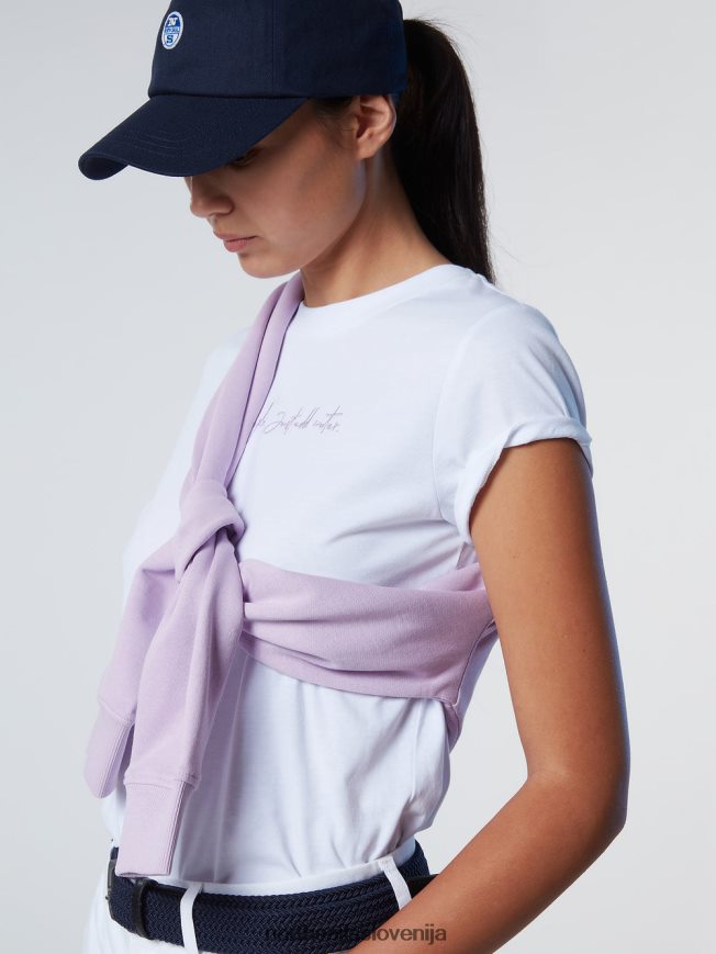 ženske North Sails bela majica z vezenino oblačila ZBDXNV550