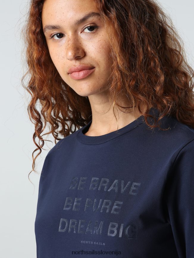 ženske North Sails kombinacija 1 majica s potiskanim napisom oblačila ZBDXNV1414