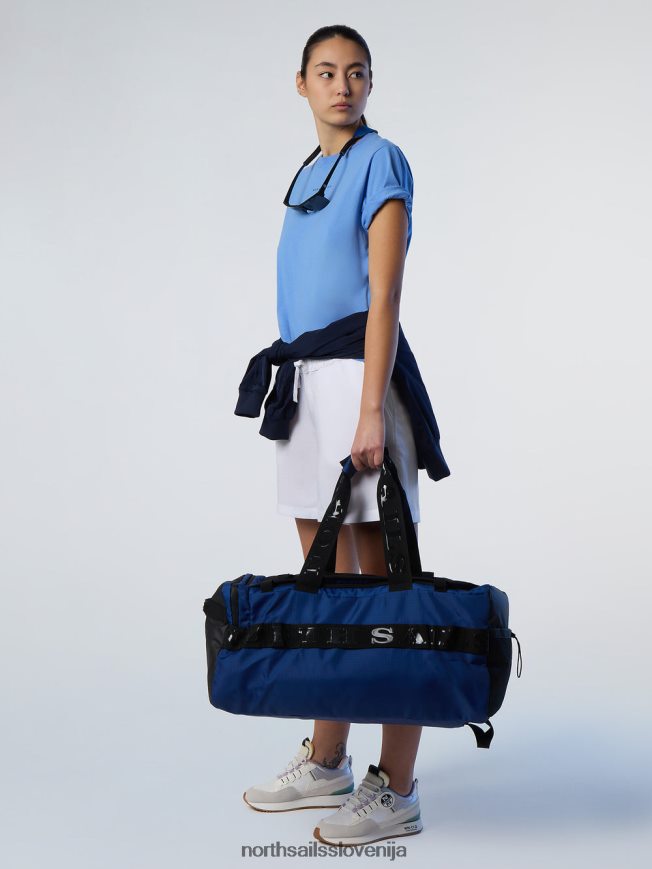 ženske North Sails koruznica modra majica iz organskega bombaža oblačila ZBDXNV556