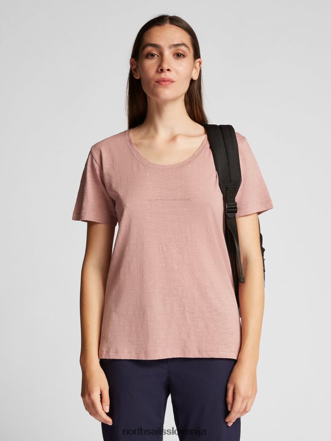 ženske North Sails lesna vrtnica majica iz ekološkega džersija oblačila ZBDXNV1535