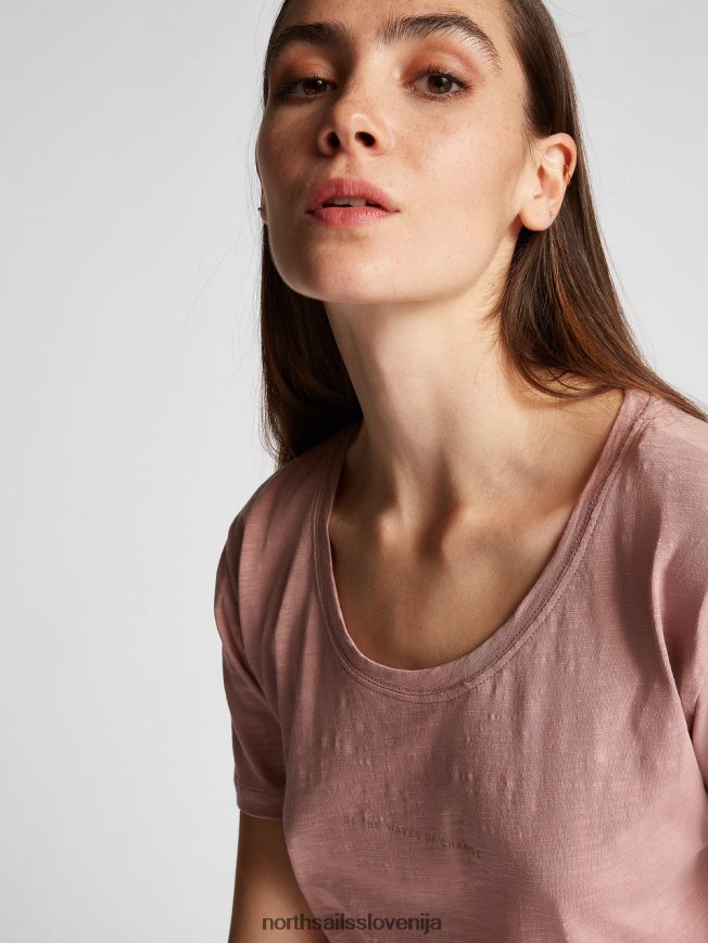 ženske North Sails lesna vrtnica majica iz ekološkega džersija oblačila ZBDXNV1535