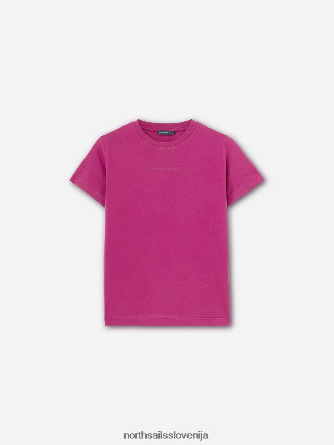ženske North Sails orhideja majica z napisi oblačila ZBDXNV1494
