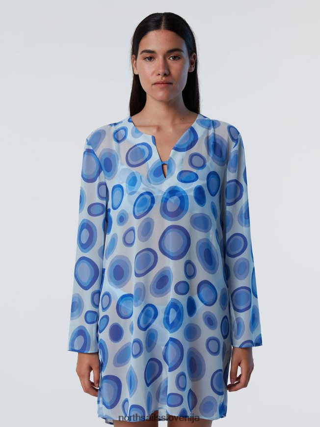 ženske North Sails kombinacija 1 koralni vrtnarji kaftan oblačila ZBDXNV582