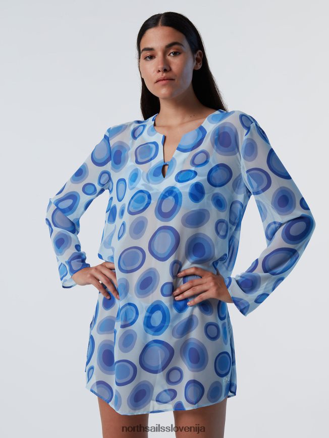 ženske North Sails kombinacija 1 koralni vrtnarji kaftan oblačila ZBDXNV582