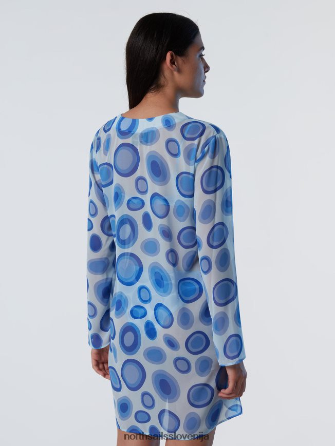 ženske North Sails kombinacija 1 koralni vrtnarji kaftan oblačila ZBDXNV582