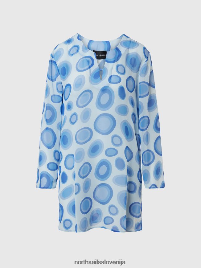 ženske North Sails kombinacija 1 koralni vrtnarji kaftan oblačila ZBDXNV582