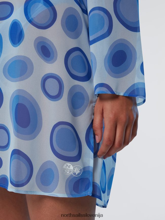 ženske North Sails kombinacija 1 koralni vrtnarji kaftan oblačila ZBDXNV582