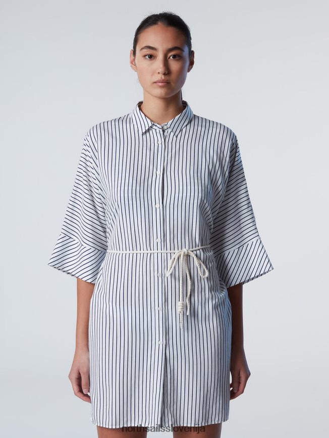 ženske North Sails kombinacija 1 črtasto kimono srajčno obleko oblačila ZBDXNV588