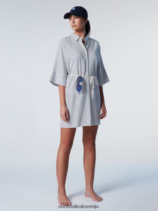 ženske North Sails kombinacija 1 črtasto kimono srajčno obleko oblačila ZBDXNV588