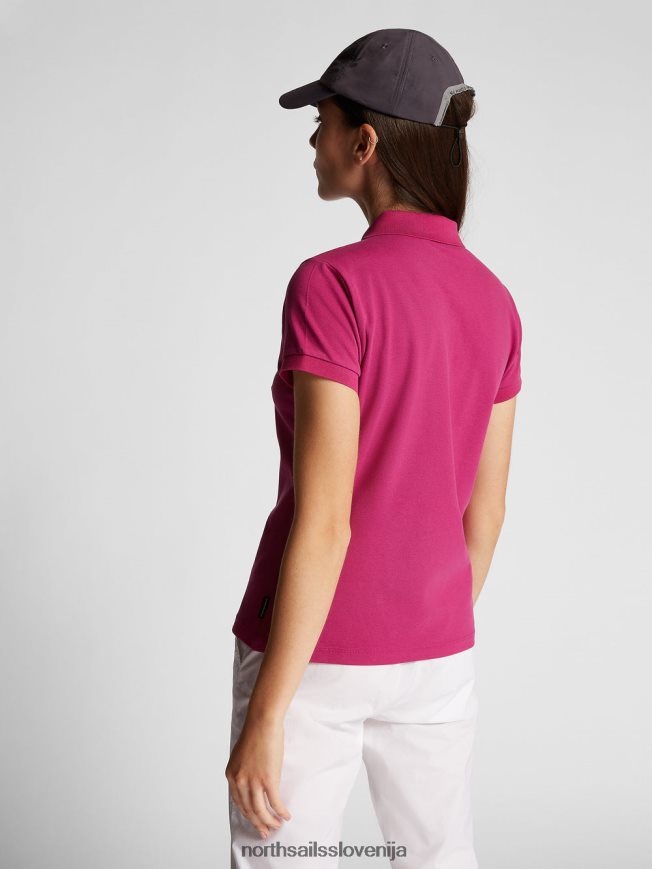 ženske North Sails orhideja oprijeta polo majica oblačila ZBDXNV1540