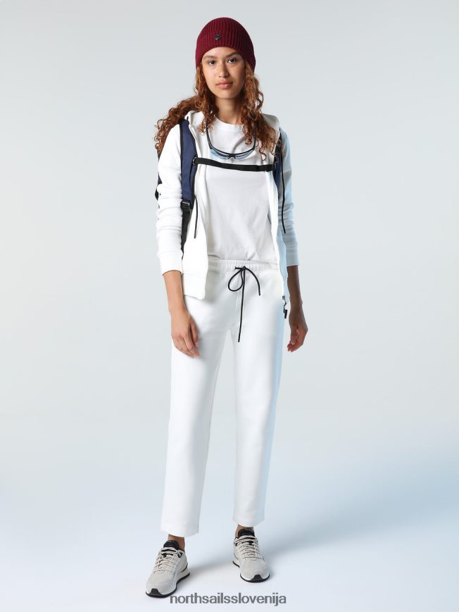 ženske North Sails marshmallow pulover z zadrgo oblačila ZBDXNV1429