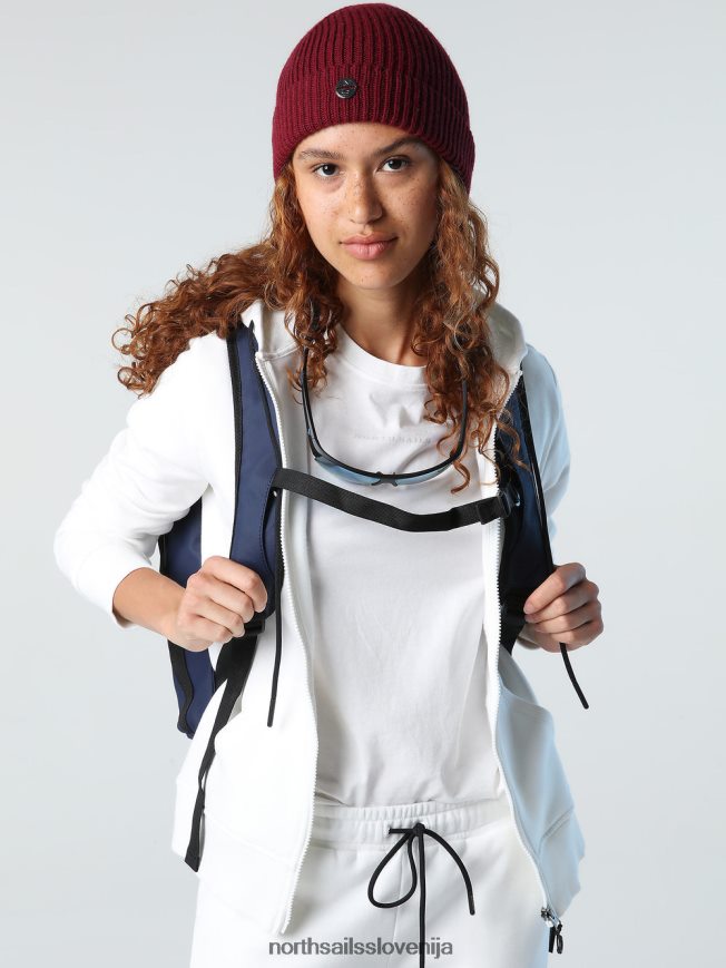 ženske North Sails marshmallow pulover z zadrgo oblačila ZBDXNV1429