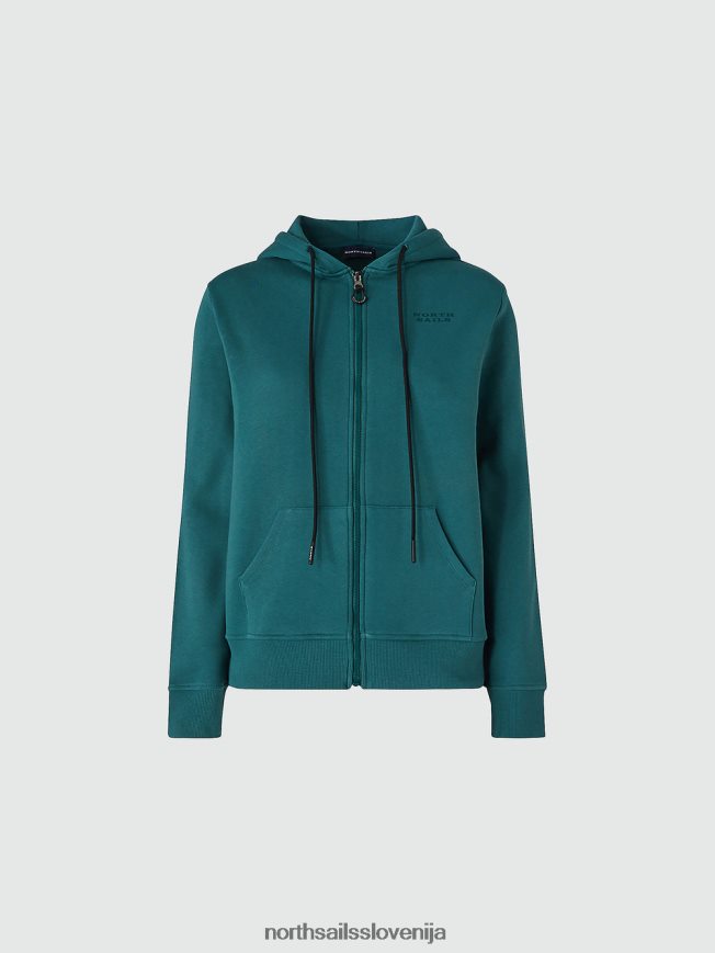 ženske North Sails mediterranea pulover z zadrgo oblačila ZBDXNV1430