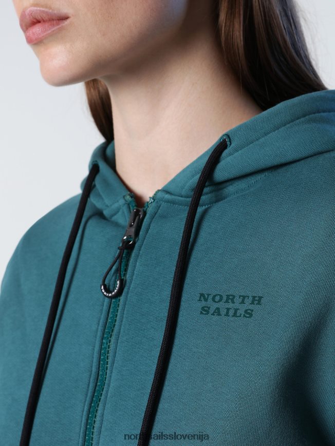 ženske North Sails mediterranea pulover z zadrgo oblačila ZBDXNV1430